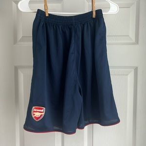 Arsenal FC navy blue shorts. Unlined. Men’s large.